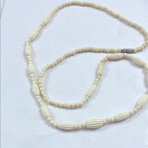 1920’s Strand of  Cream-colored Beads